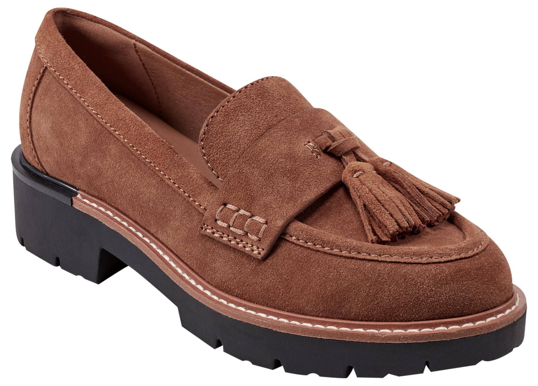 Earth® Women's Zimm Casual Loafers, Medium Brown 210, 10 M - Image 1