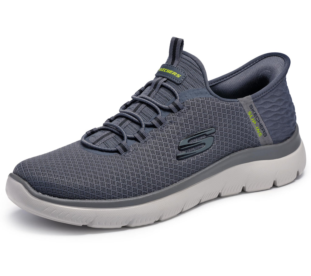 Skechers Men's Summits Hight Range Slip-in Sneaker Charcoal, Size 13 - Image 1