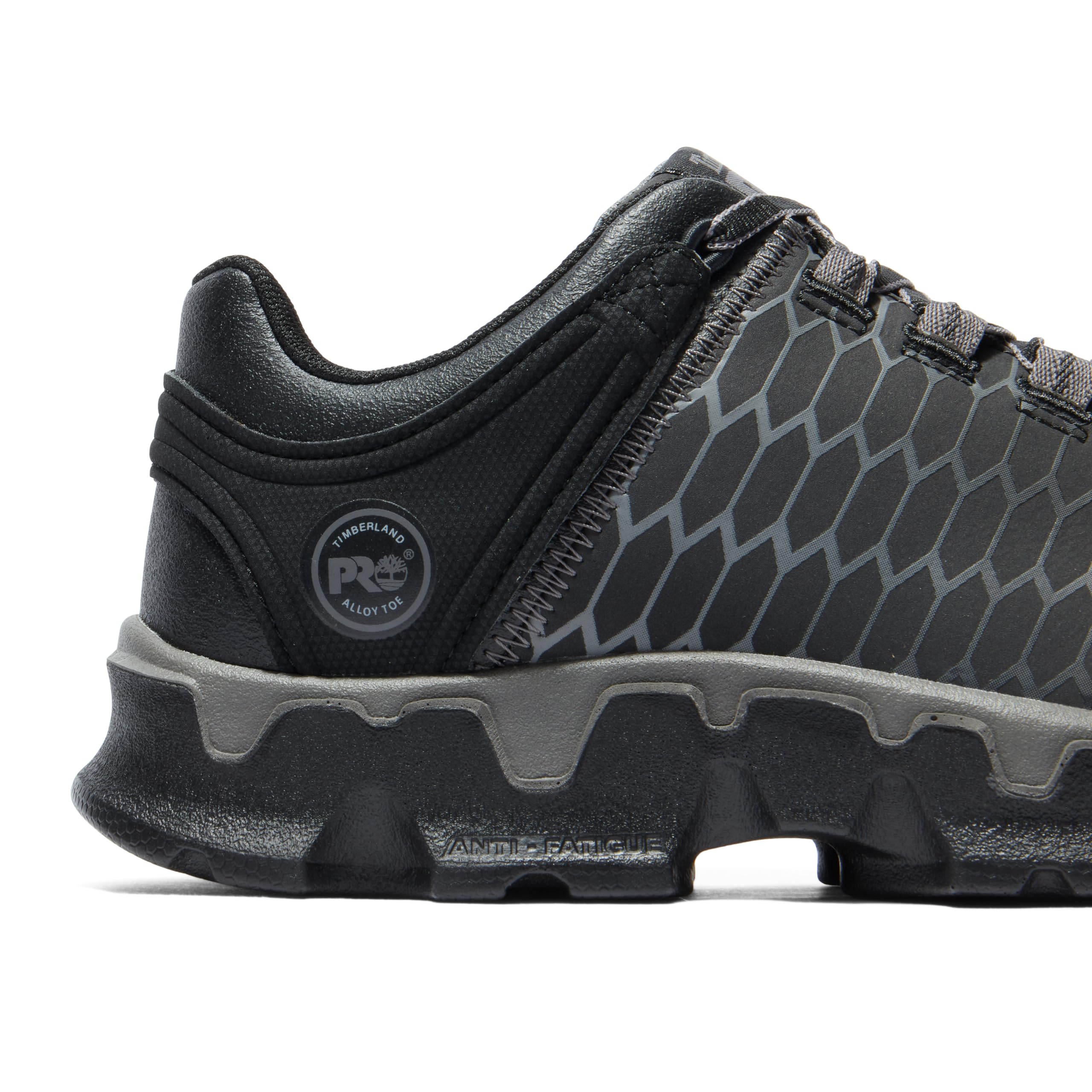 Timberland PRO Women's Powertrain Sport Alloy Safety Toe Industrial Athletic Work Shoe, Black/Grey-2024 New, 6.5M - Image 16