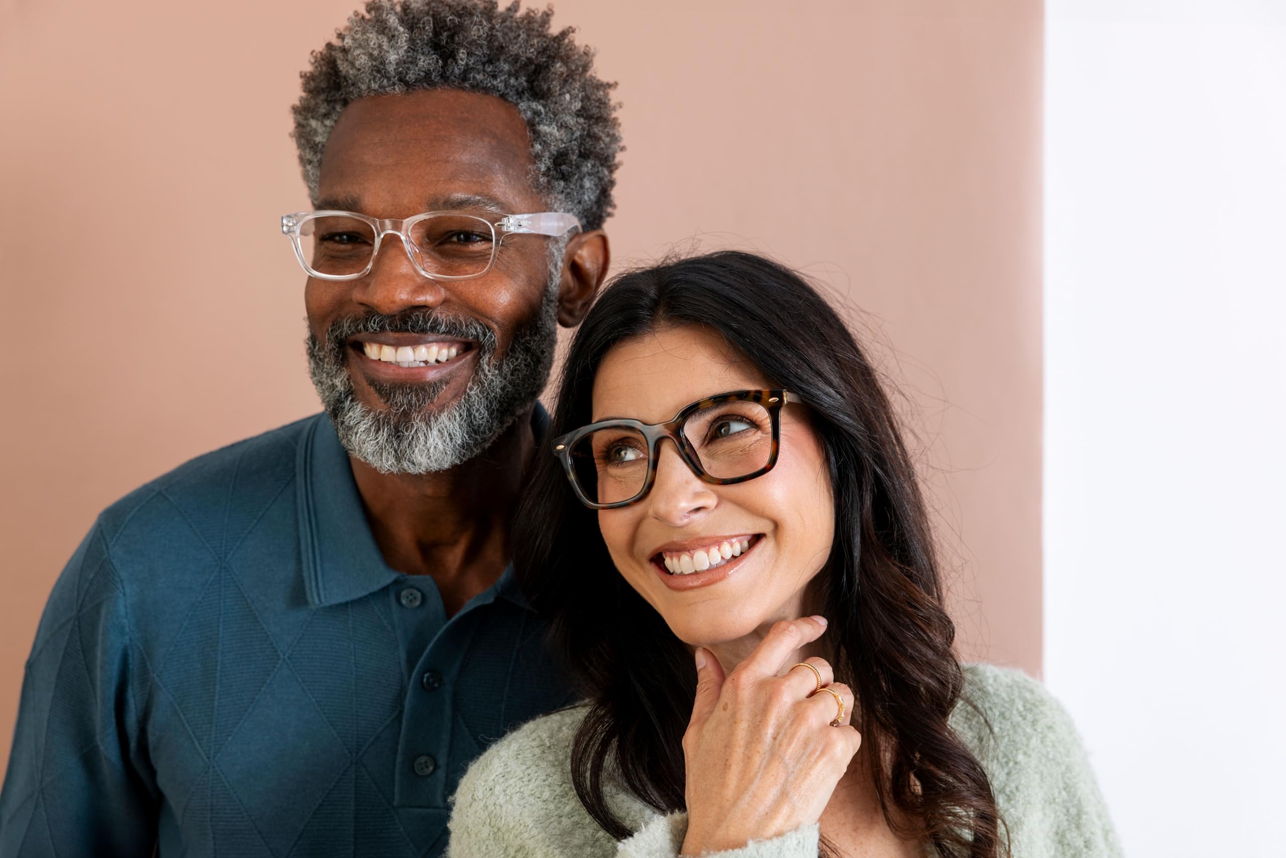 Peepers by PeeperSpecs Clark Blue Light Blocking Reading Glasses, Clear +2.50 - Image 5
