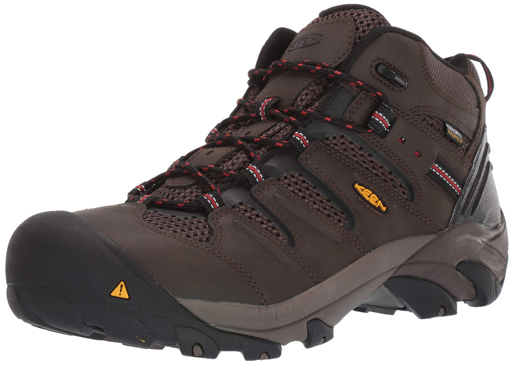 KEEN Utility Men's Lansing Mid Height Steel Toe Waterproof Work Boots - Image 1