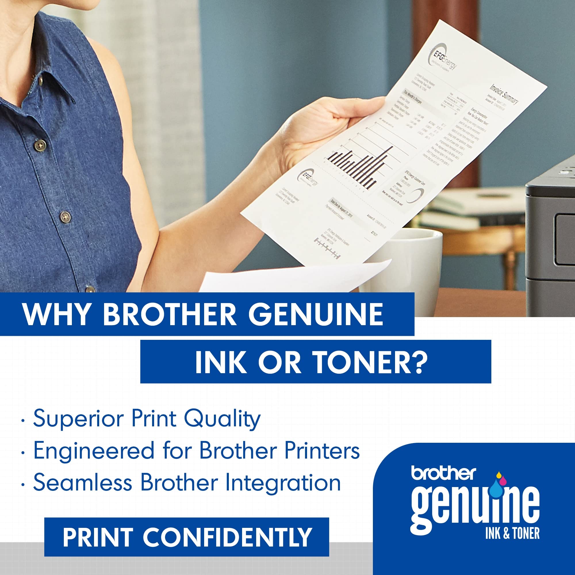 Brother TN-770 HL-L2370DW L2370DWXL MFC-L2750DW L2750DWXL Toner Cartridge (Black) in Retail Packaging - Image 3