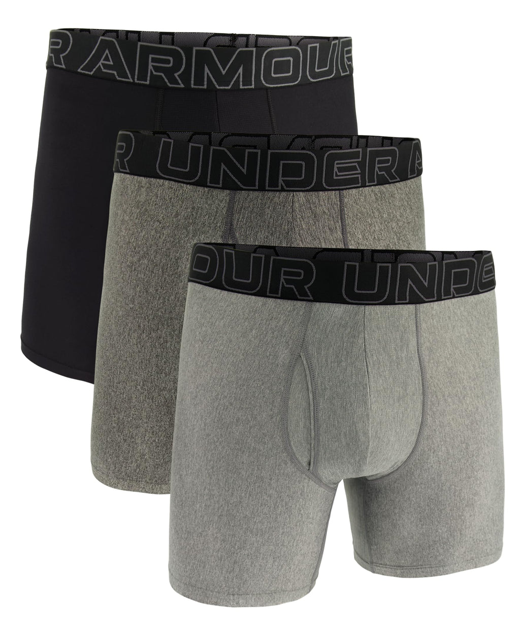Under Armour Men's Multi-Pack Standard Tech Boxer Brief, 6" Inseam, All-Day Comfort & Ultra-Soft - Image 3