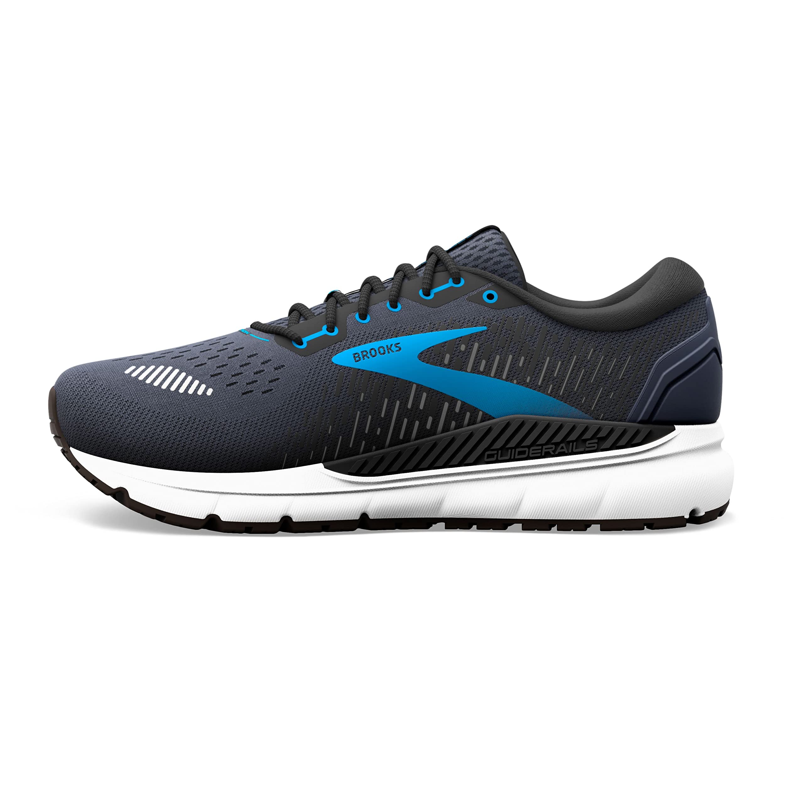 Brooks Men's Addiction GTS 15 Supportive Running Shoe - India Ink/Black/Blue - 9.5 Wide - Image 5