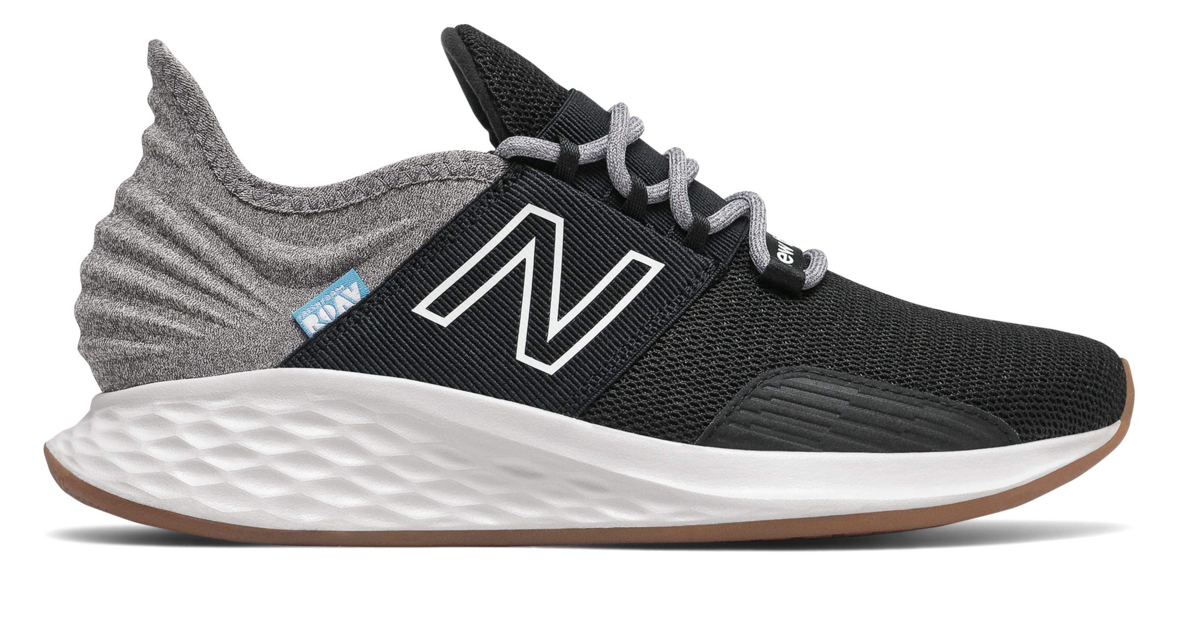 New Balance Women's Fresh Foam Roav V1 Sneaker, Black/Light Aluminum, 11 - Image 7