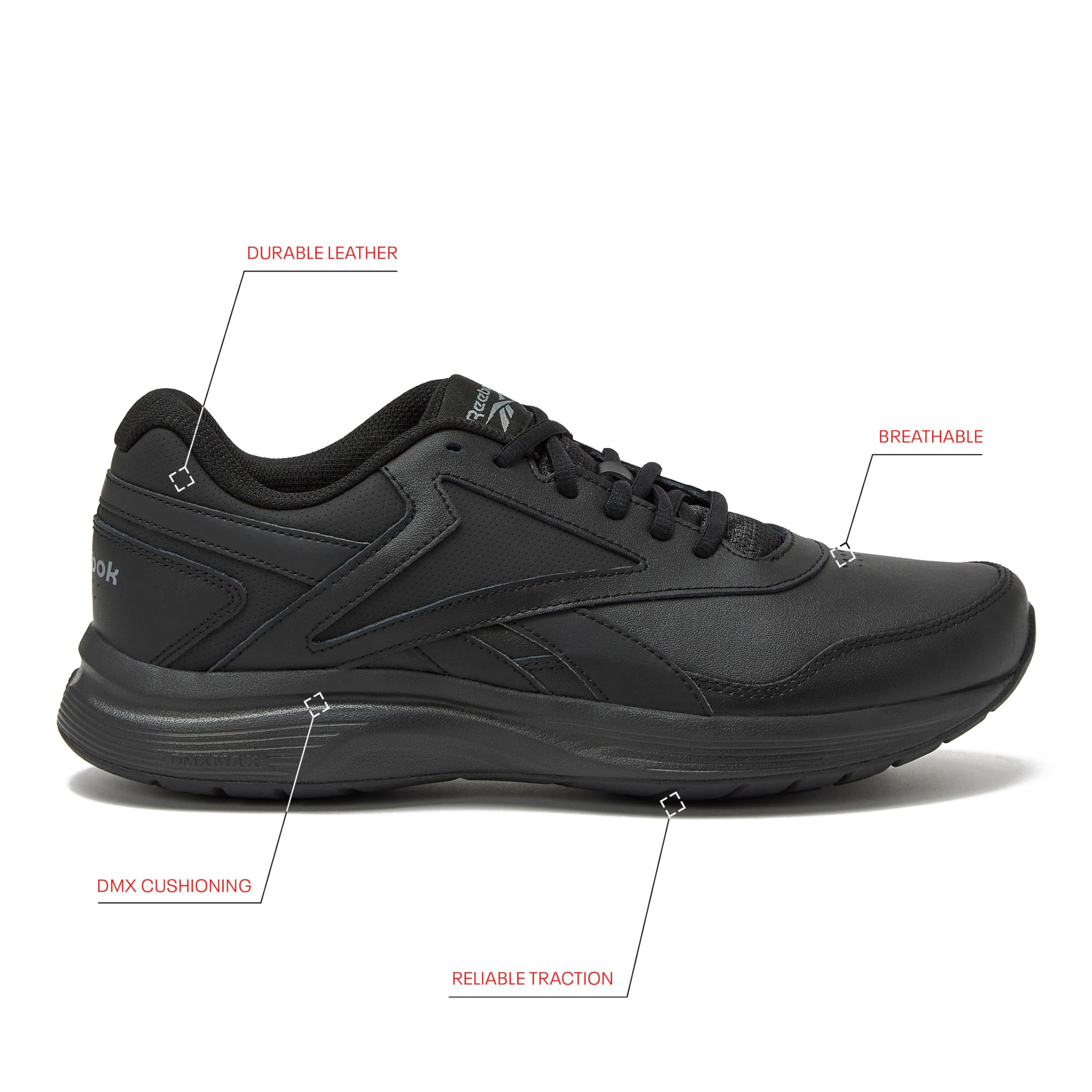 Reebok Men's Walk Ultra 7 DMX Max Shoe, SZ 9.5 - Image 2