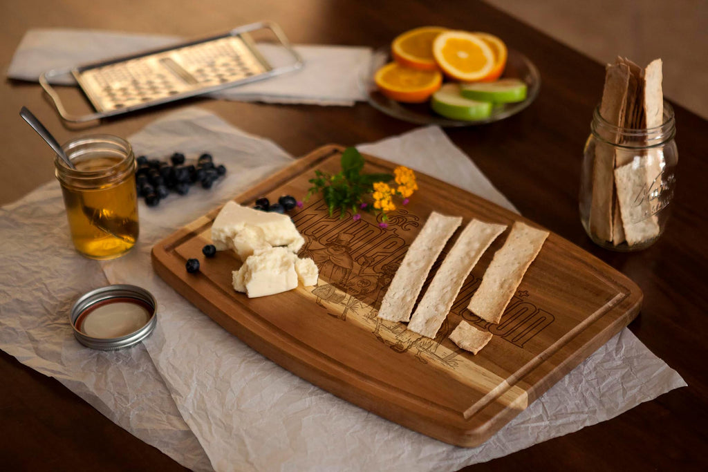 PICNIC TIME Disney Haunted Mansion Ovale Acacia Cutting Board, (Acacia Wood) - Image 5