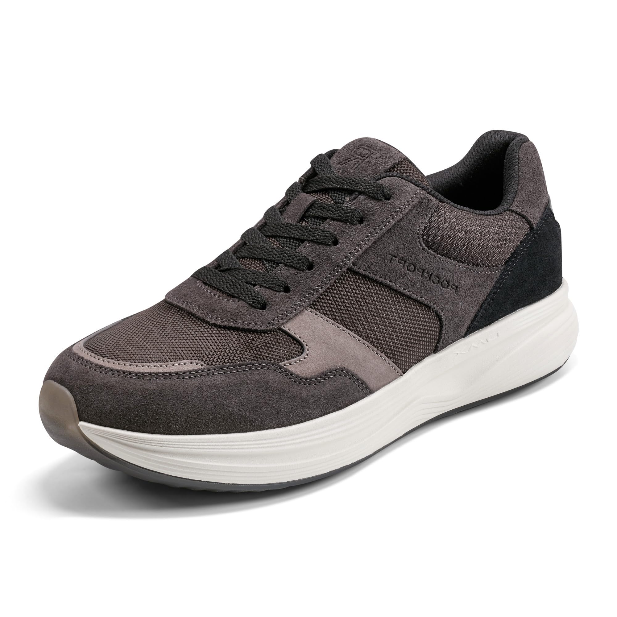 Rockport Men's DMX Corvin Sneaker, Dark Grey Multi, 14 Wide - Image 5