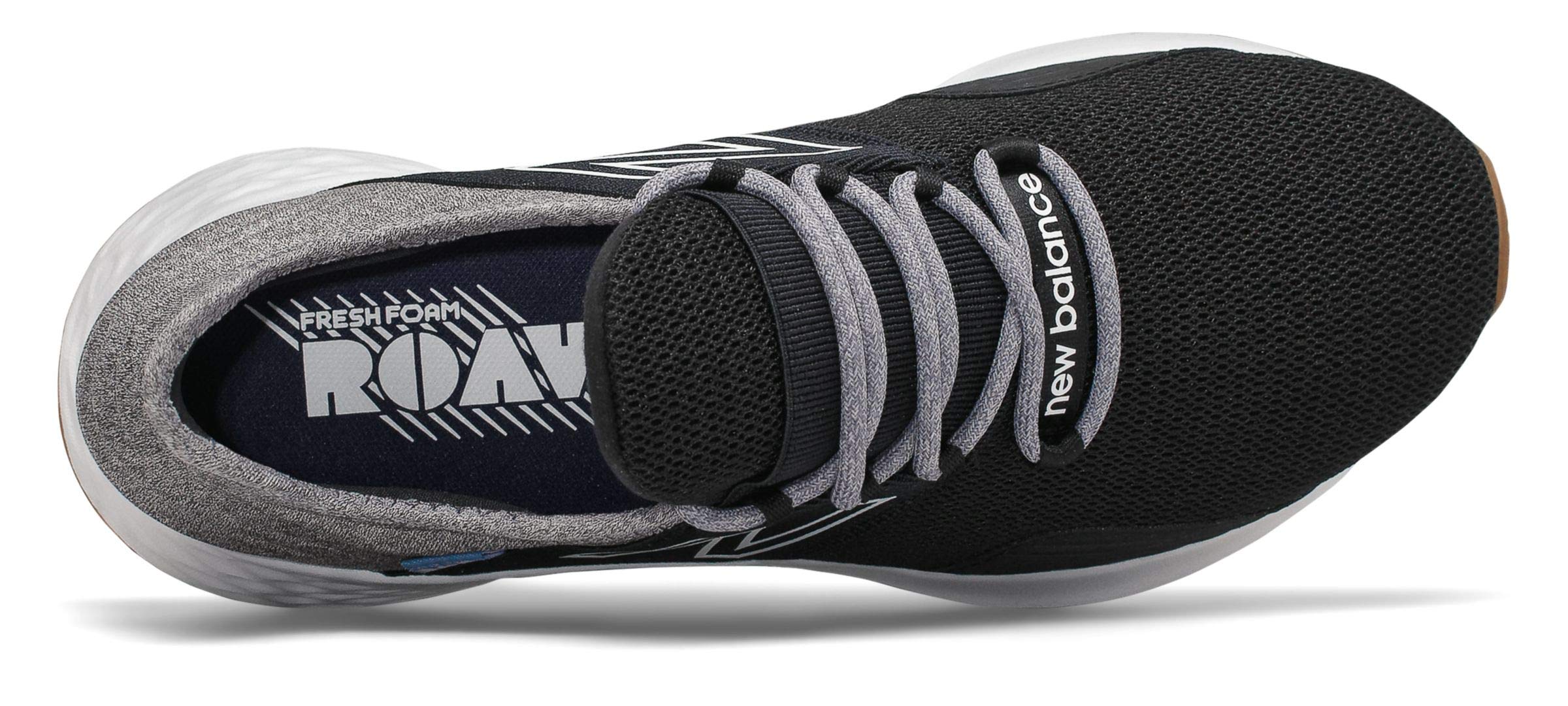 New Balance Women's Fresh Foam Roav V1 Sneaker, Black/Light Aluminum, 11 - Image 9