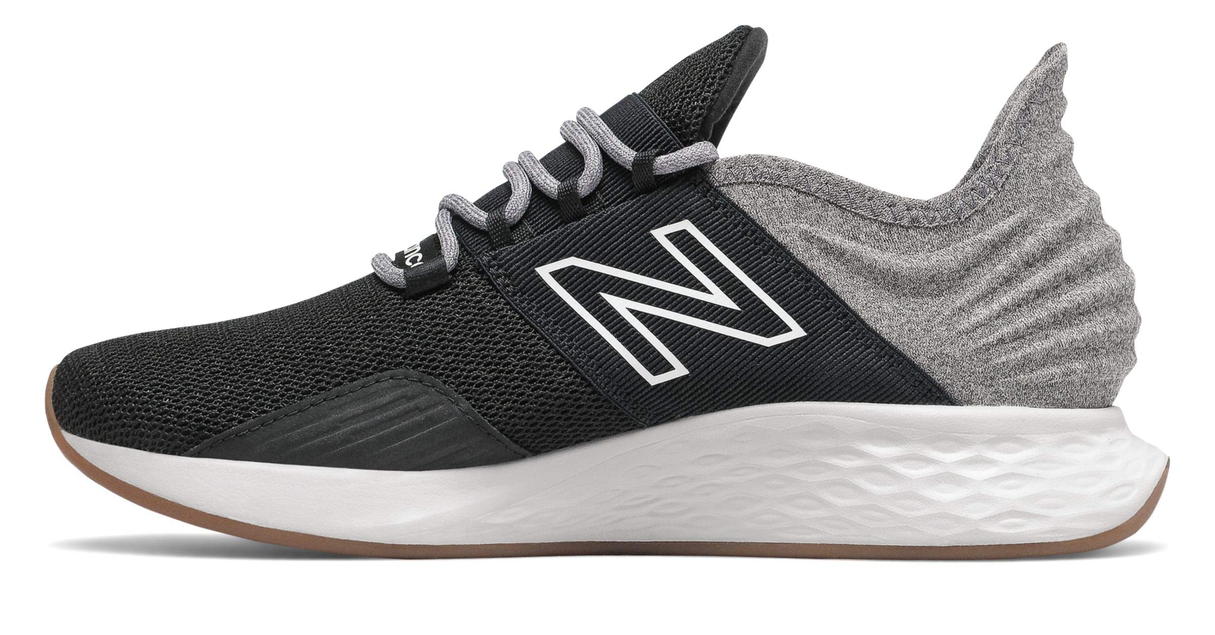 New Balance Women's Fresh Foam Roav V1 Sneaker, Black/Light Aluminum, 11 - Image 8