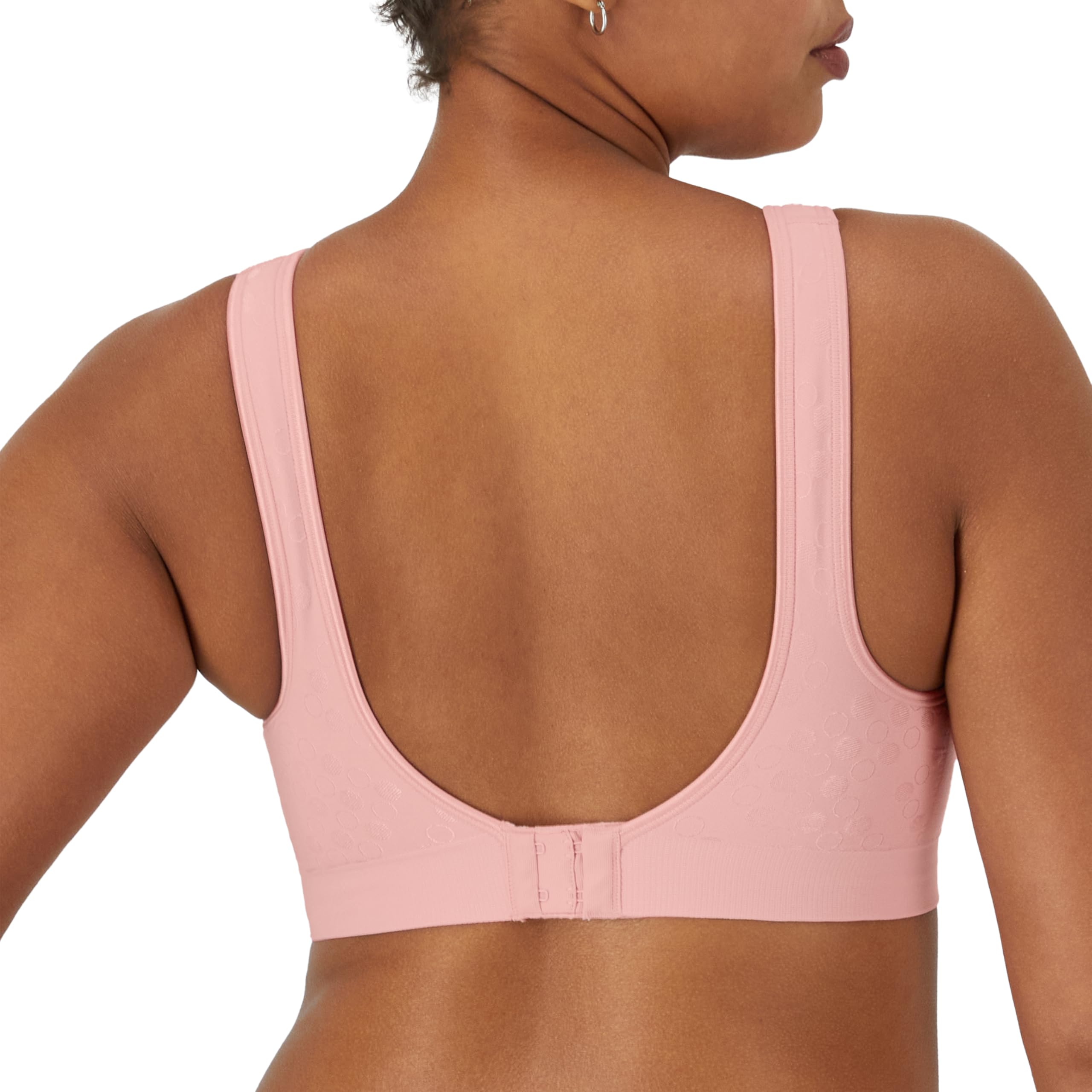 Bali Women's Wireless Bra, Comfort Revolution Full-Coverage Wirefree Bra for Women, Moisture-Wicking - Image 2