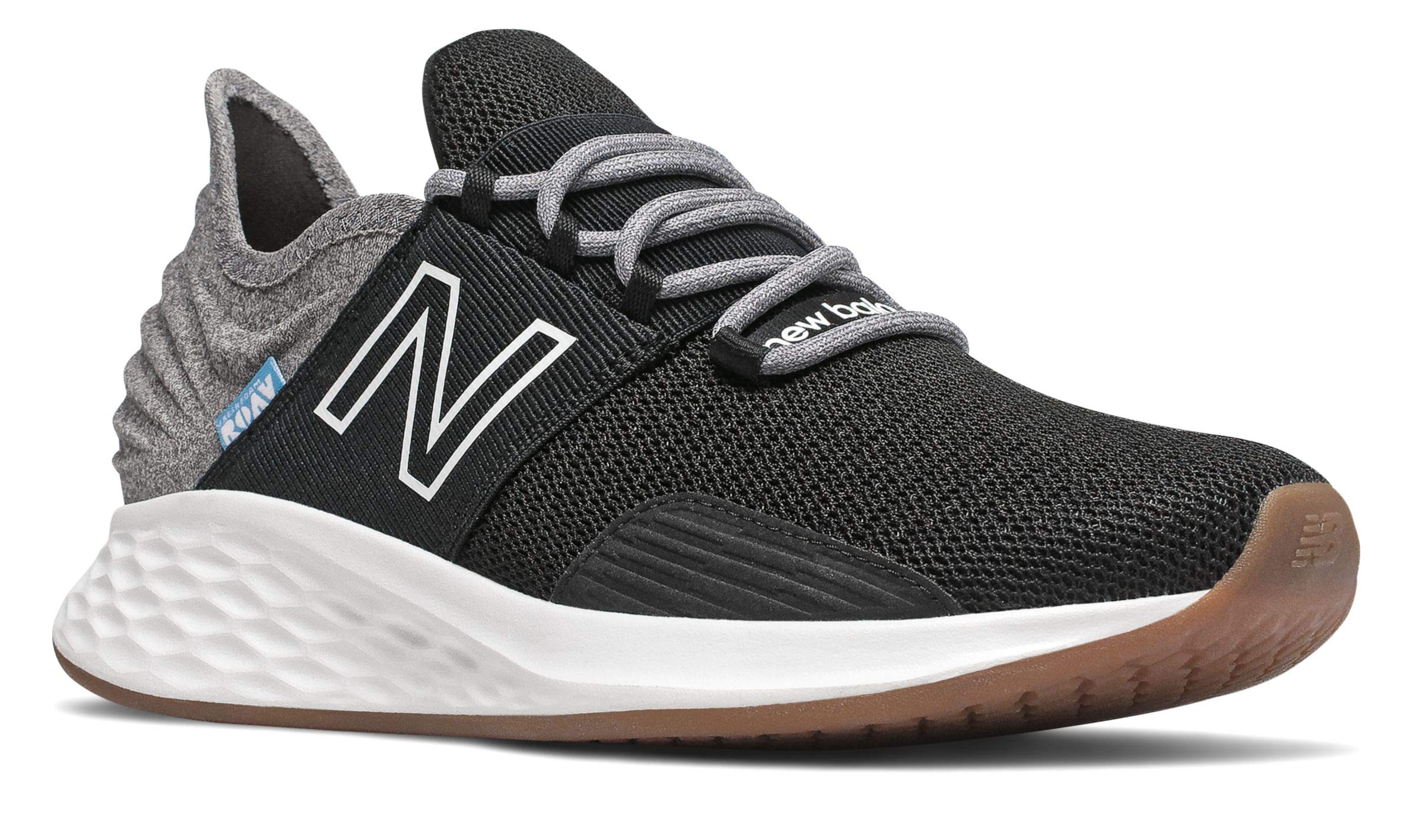 New Balance Women's Fresh Foam Roav V1 Sneaker, Black/Light Aluminum, 11 - Image 10