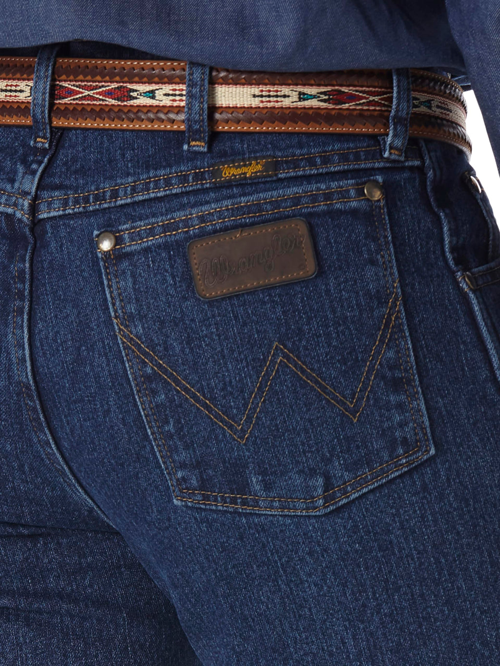 Premium Performance Cowboy Cut Regular Jean, Mid Stone, 40W x 32L - Image 5