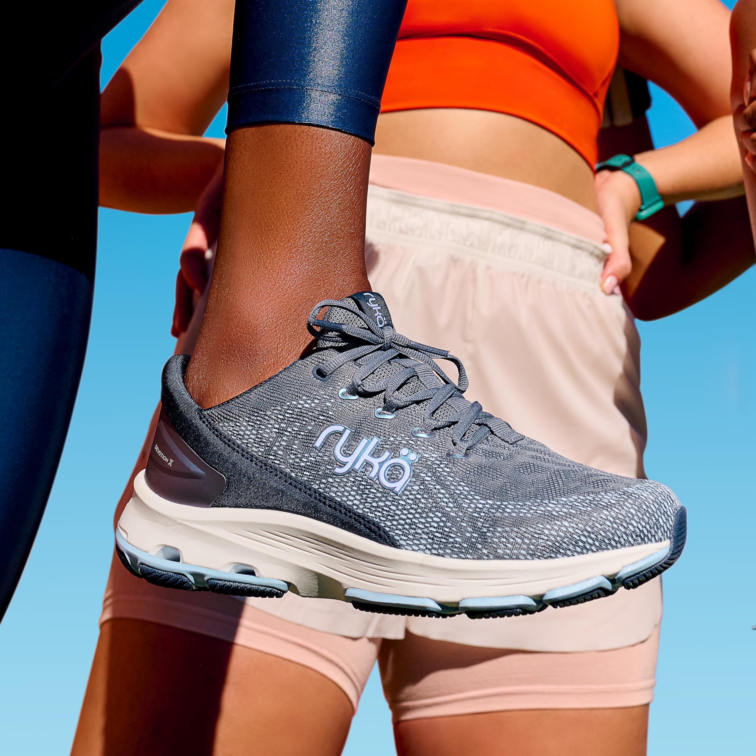 Ryka Women's Devotion X Walking Shoes Skyway Blue 9.5 W - Image 3