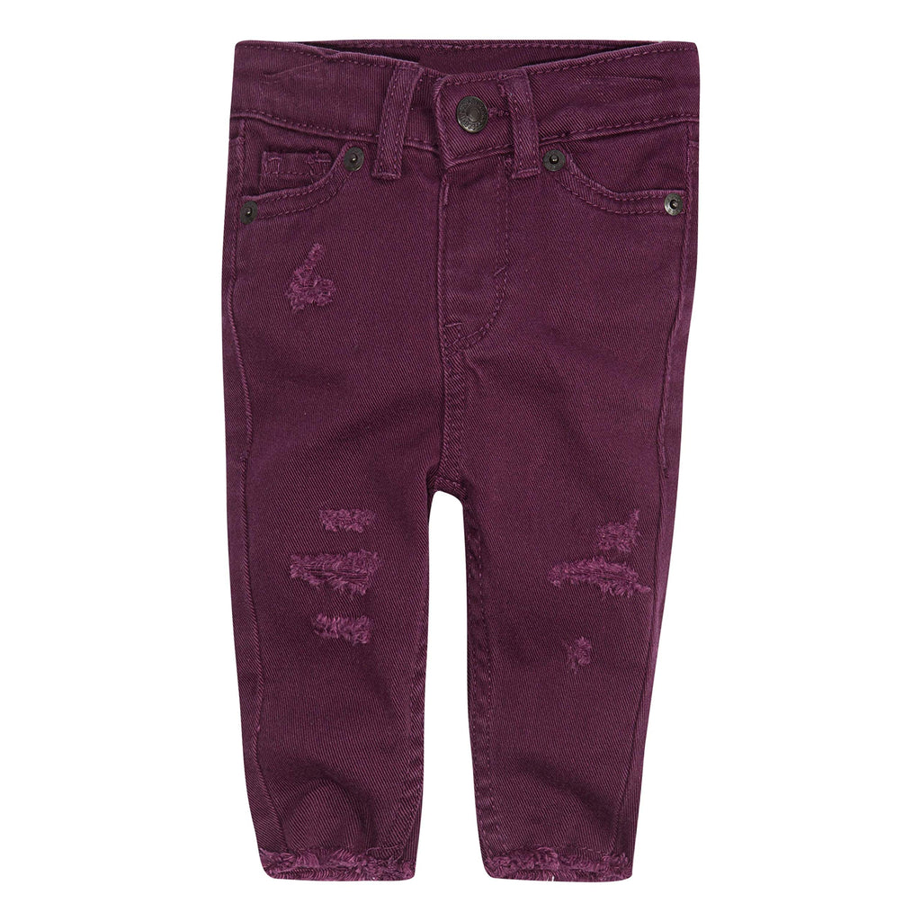 Levi's Girls' 710 Super Skinny Fit Color Jeans - Image 1