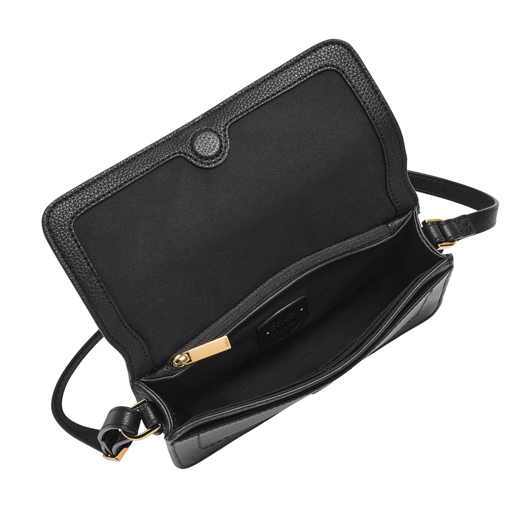Fossil Zoey Crossbody Bag, Black Medium - Image 2