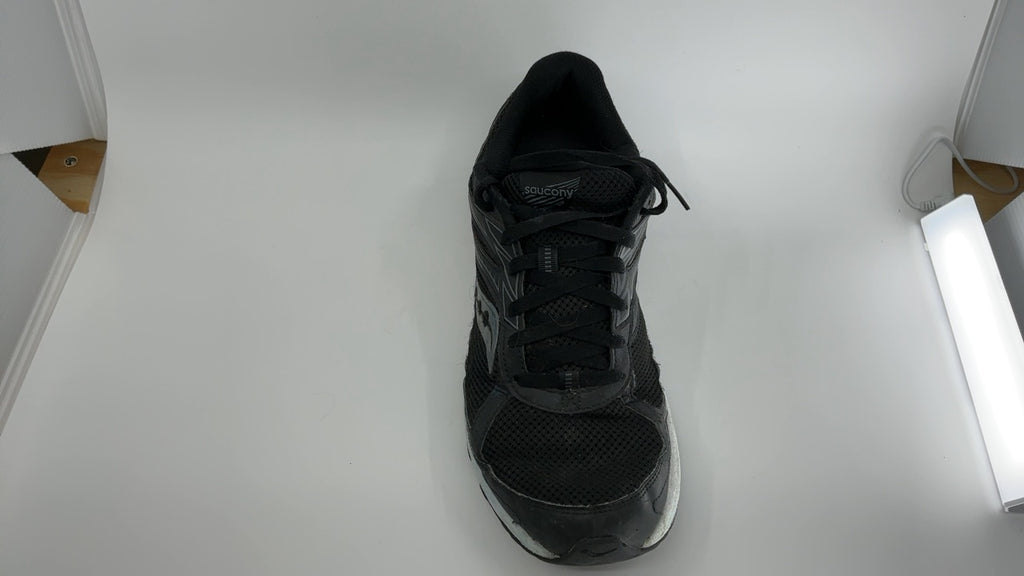 Saucony Men's Cohesion 17, Black/White, 11 - Image 3