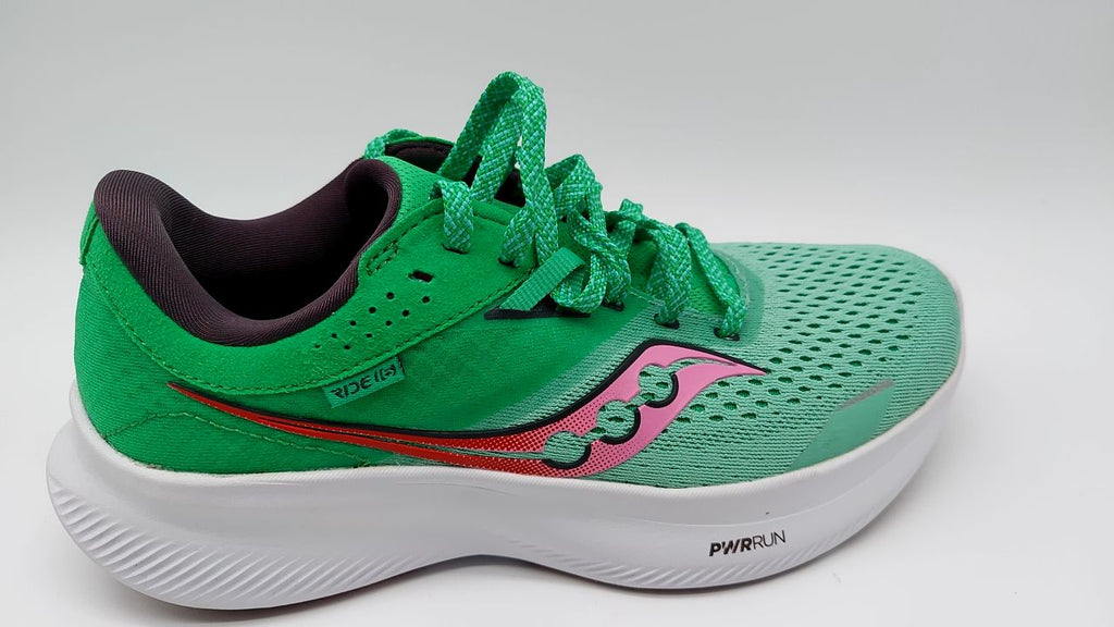 Saucony Women's Ride 16 Sneaker, SPRIG/Peony, 6 - Image 1