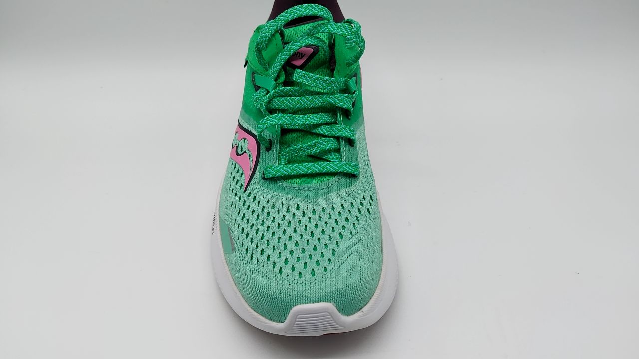 Saucony Women's Ride 16 Sneaker, SPRIG/Peony, 6 - Image 3
