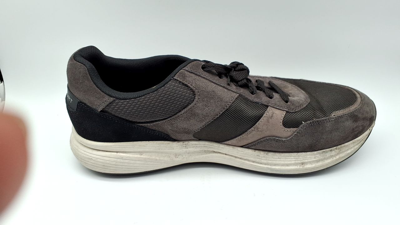 Rockport Men's DMX Corvin Sneaker, Dark Grey Multi, 14 Wide - Image 2