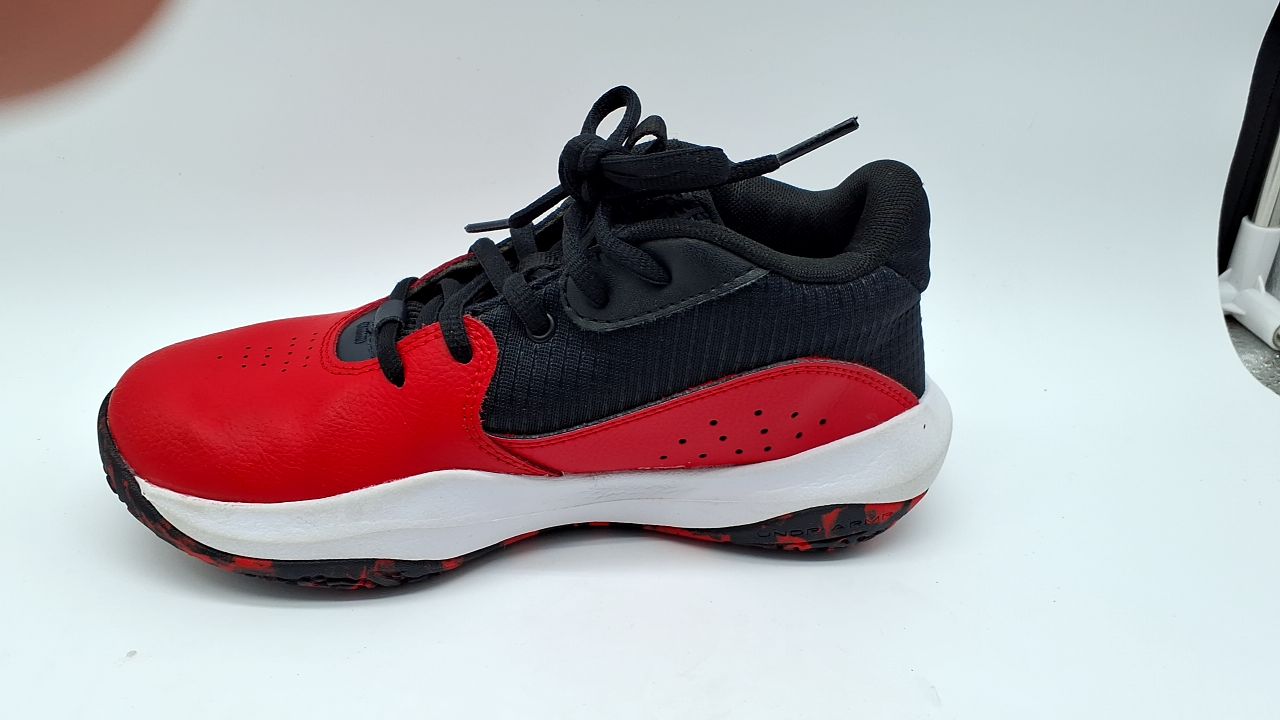 Under Armour Unisex Pre School Lockdown 7, (600) Red/Black/White, 2.5, US - Image 2