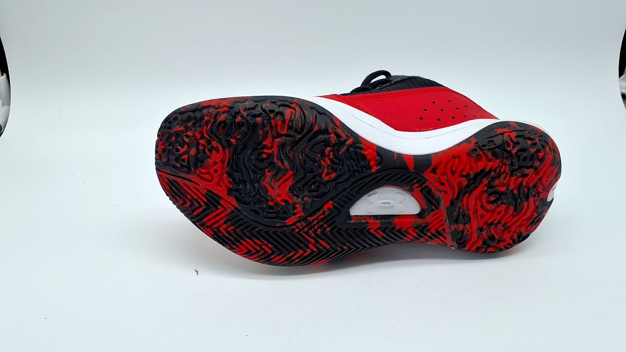 Under Armour Unisex Pre School Lockdown 7, (600) Red/Black/White, 2.5, US - Image 4