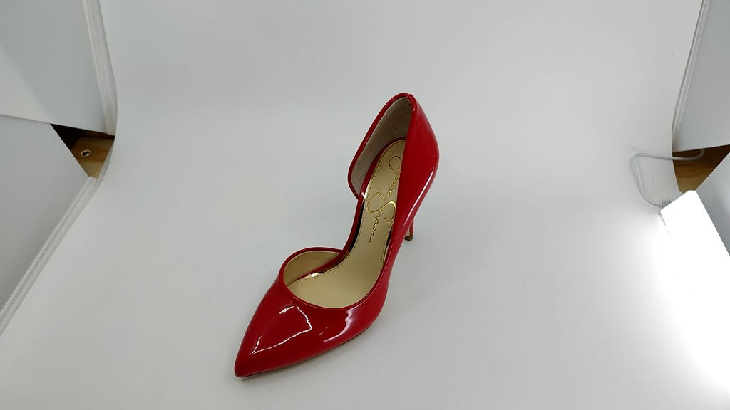 Jessica Simpson Women's Prizma D'Orsay Pump, Red Muse, 5.5 - Image 1