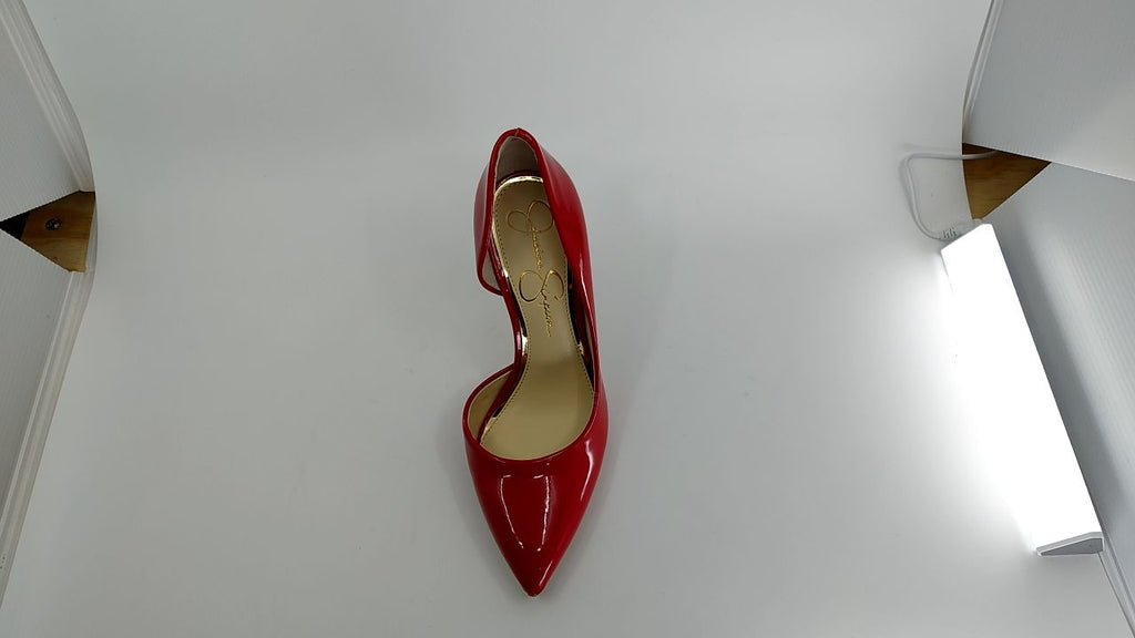 Jessica Simpson Women's Prizma D'Orsay Pump, Red Muse, 5.5 - Image 3