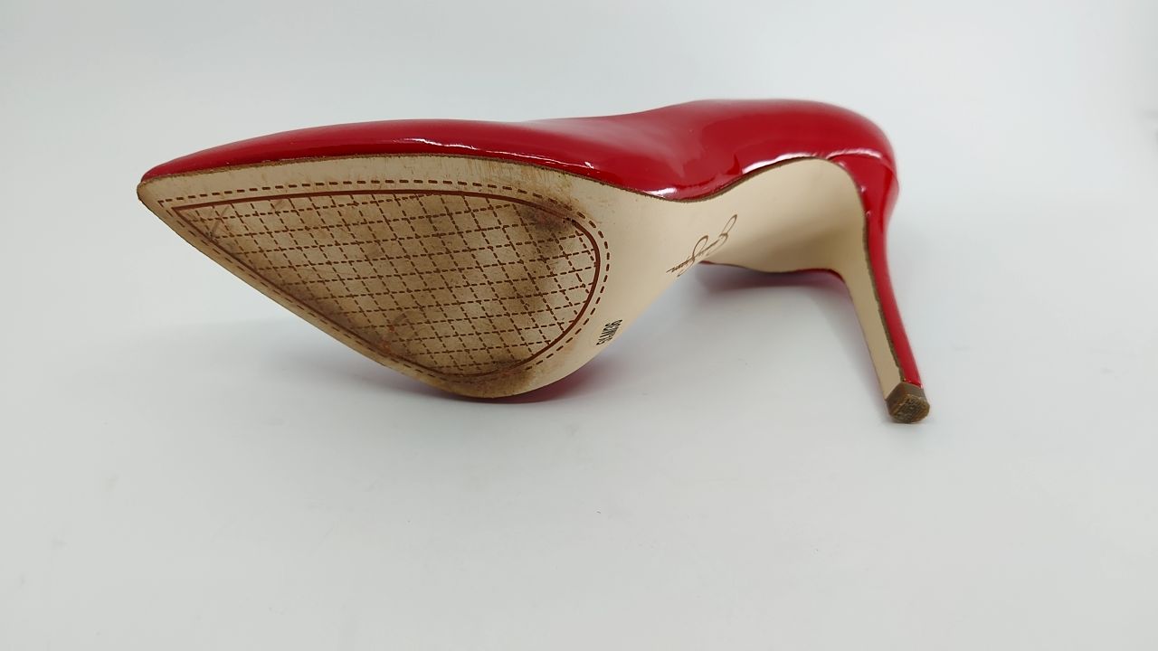 Jessica Simpson Women's Prizma D'Orsay Pump, Red Muse, 5.5 - Image 4