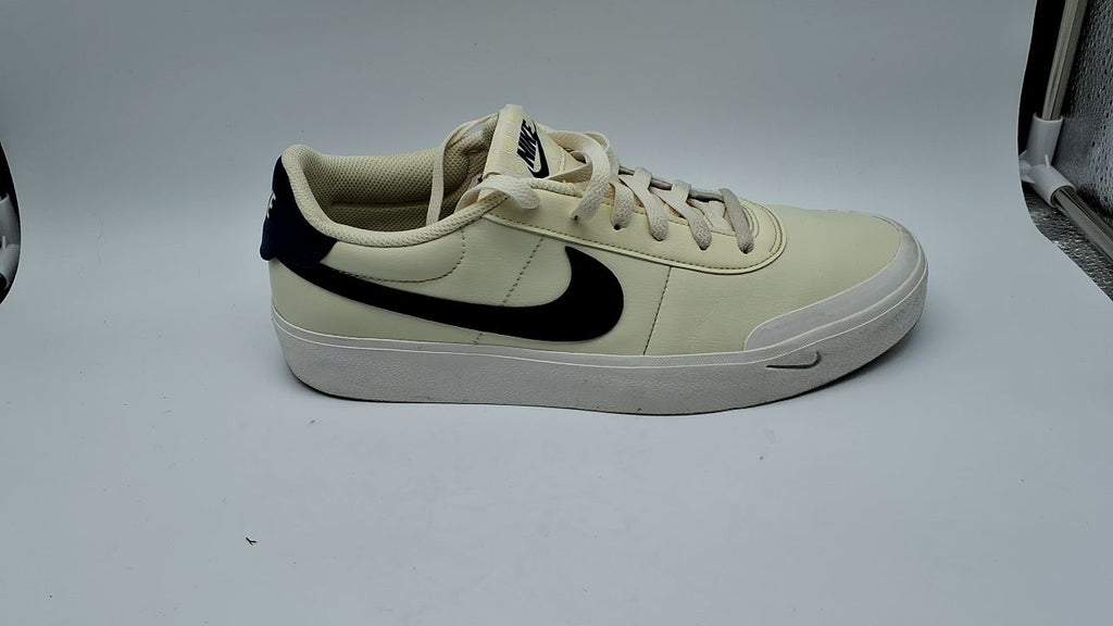 Nike Men's Court Shot Sneaker, Coconut Milk/Midnight Navy/Sail, 10.5 - Image 1