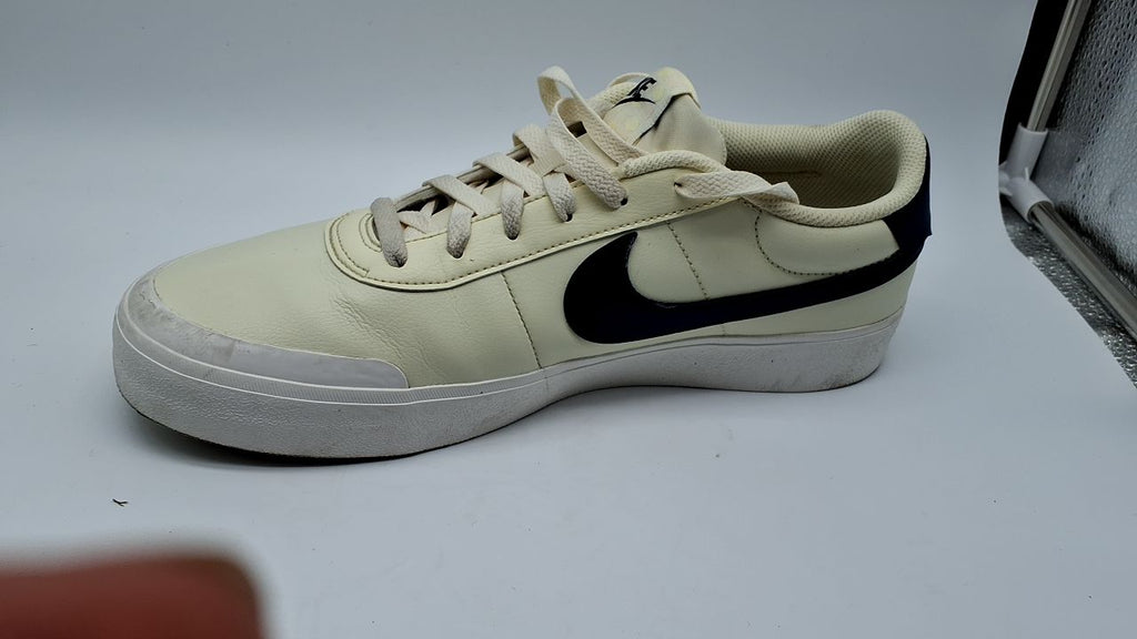 Nike Men's Court Shot Sneaker, Coconut Milk/Midnight Navy/Sail, 10.5 - Image 2