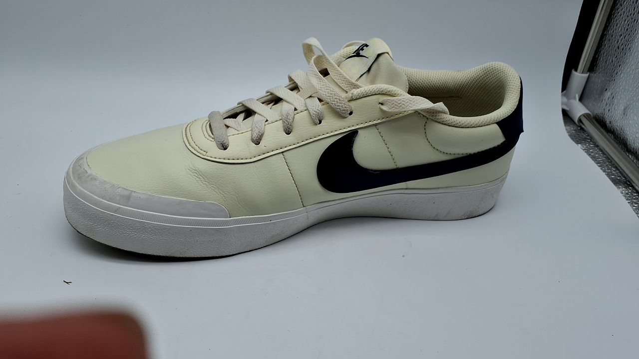 Nike Men's Court Shot Sneaker, Coconut Milk/Midnight Navy/Sail, 10.5 - Image 2