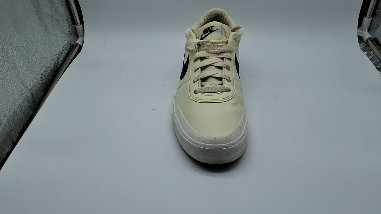 Nike Men's Court Shot Sneaker, Coconut Milk/Midnight Navy/Sail, 10.5 - Image 3