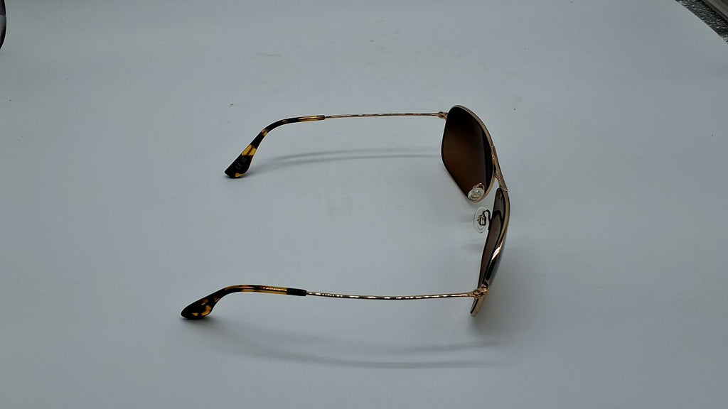 Maui Jim Men's and Women's Wiki Wiki Polarized Aviator Sunglasses, Gold/HCL® Bronze, Medium - Image 2