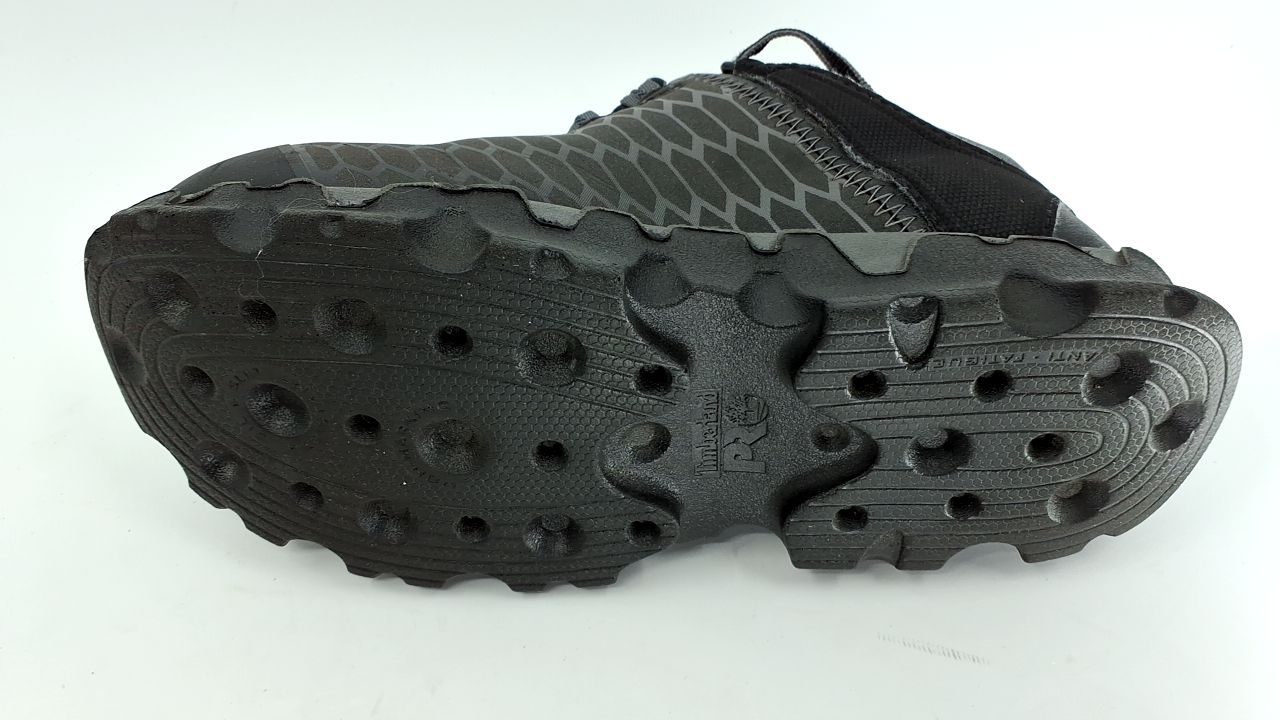Timberland PRO Women's Powertrain Sport Alloy Safety Toe Industrial Athletic Work Shoe, Black/Grey-2024 New, 6.5M - Image 4