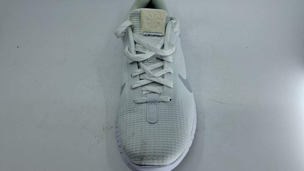 Nike Flex Experience Run 12 Women's Shoes White/Pure Platinum : 7.5 M, Textile - Image 3