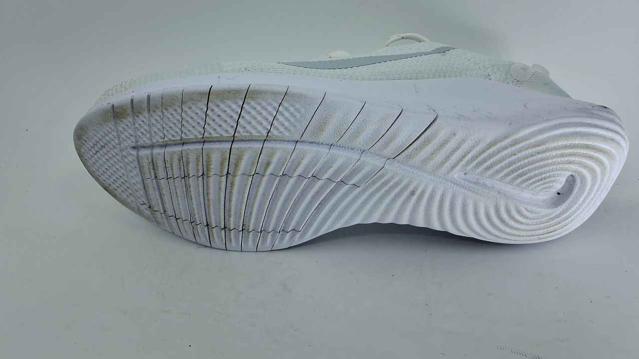 Nike Flex Experience Run 12 Women's Shoes White/Pure Platinum : 7.5 M, Textile - Image 4