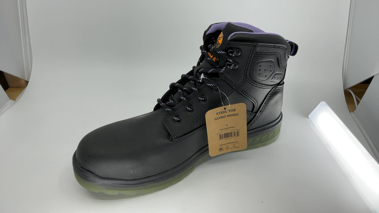 Brahma Women S Combustion 6  Steel Toe Work Boots, size 11 - Image 3