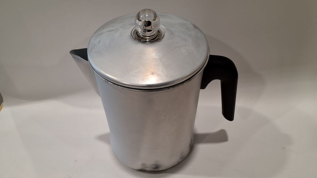 Primula Today Aluminum Stove Top Percolator Maker Durable, Brew Coffee On Stovetop, 9 Cup, Silver - Image 8