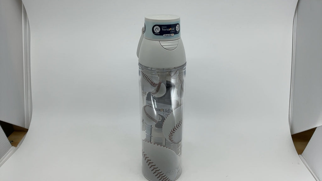 Tervis Baseballs Made in USA Double Walled Insulated Tumbler Travel Cup Keeps Drinks Cold & Hot, 24oz Venture Lite Water Bottle, Classic - Image 3