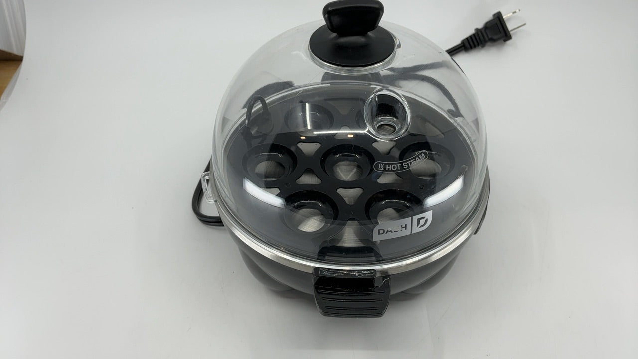 DASH Rapid Egg Cooker: 7 Egg Capacity Electric Egg Cooker for Hard Boiled Eggs, Poached Eggs, Scrambled Eggs, or Omelets with Auto Shut Off Feature - Black' - Image 7