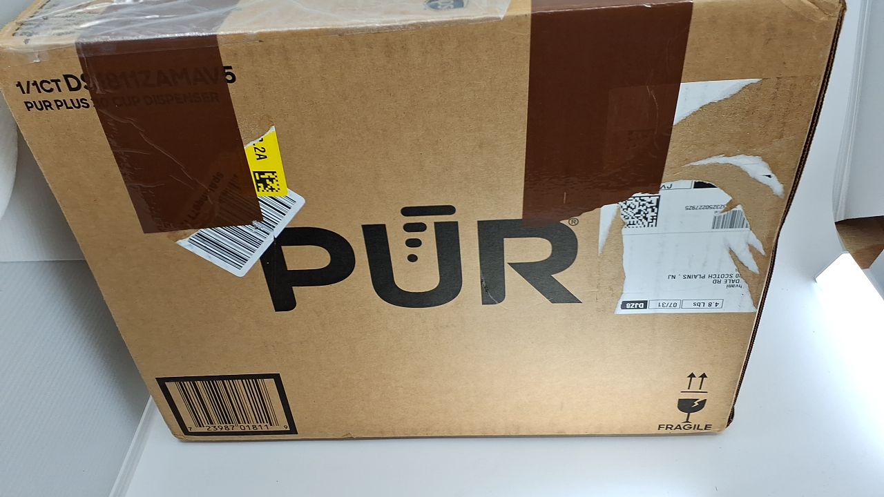 PUR PLUS 30-Cup Water Filter Dispenser with 1 Lead-Reducing PUR PLUS Filter, Dishwasher Safe, Powerful Filtration, Large Capacity with Slim, Space-Saving Design, White (DS1811Z) - Image 6