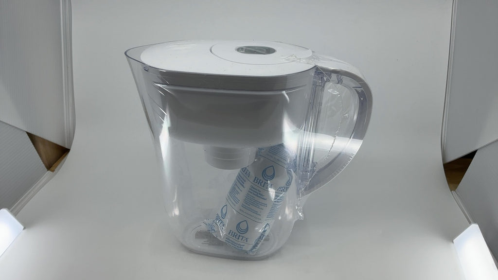Brita Water Filter Pitcher for Tap and Drinking Water with 1 Standard Filter, Lasts 2 Months, 6-Cup Capacity, BPA Free, White - Image 7