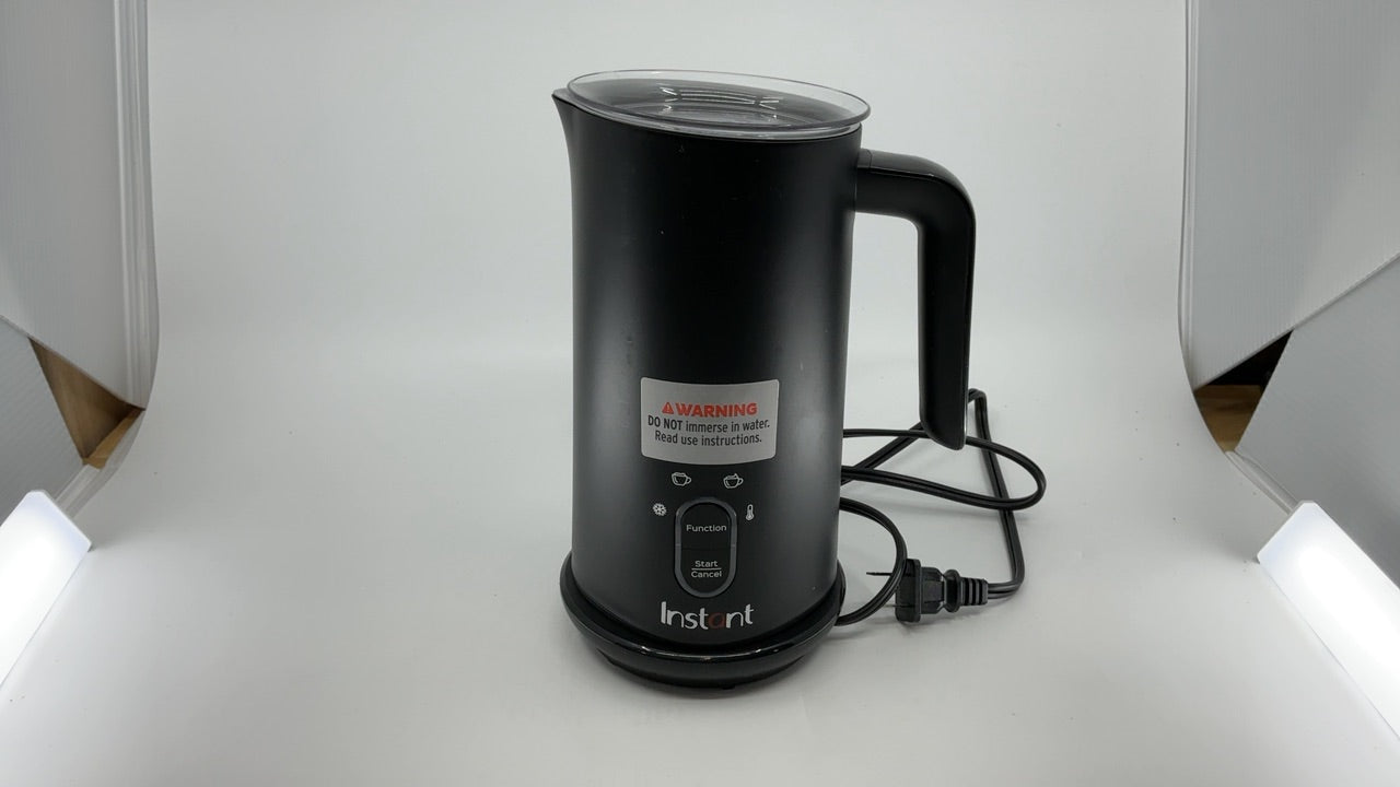 Instant Pot Milk Frother, 4-in-1 Electric Milk Steamer, 10oz/295ml Automatic Hot and Cold Foam Maker and Milk Warmer for Latte, Cappuccinos, Macchiato, From the Makers of Instant 500W, Black - Image 7