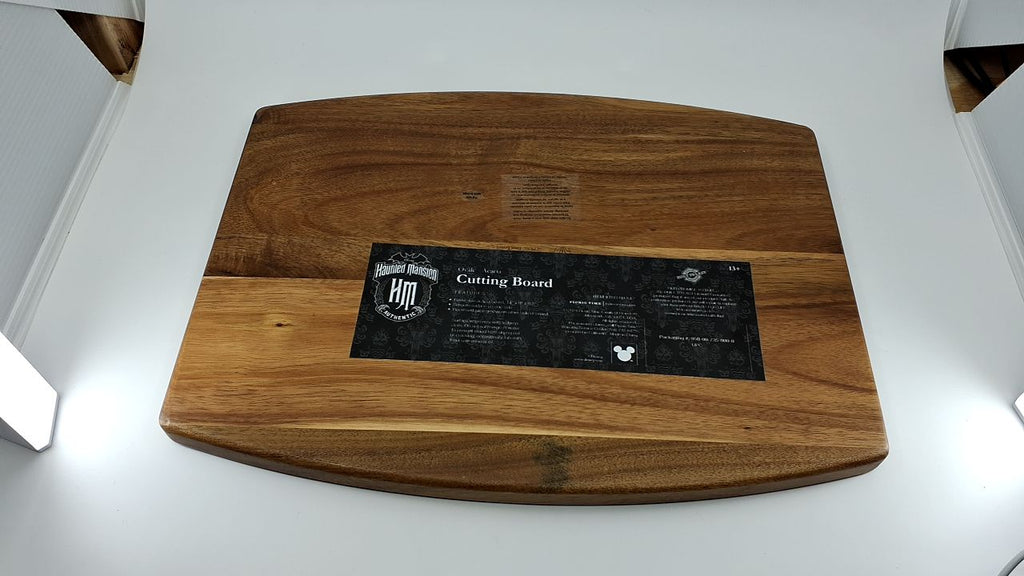 PICNIC TIME Disney Haunted Mansion Ovale Acacia Cutting Board, (Acacia Wood) - Image 7