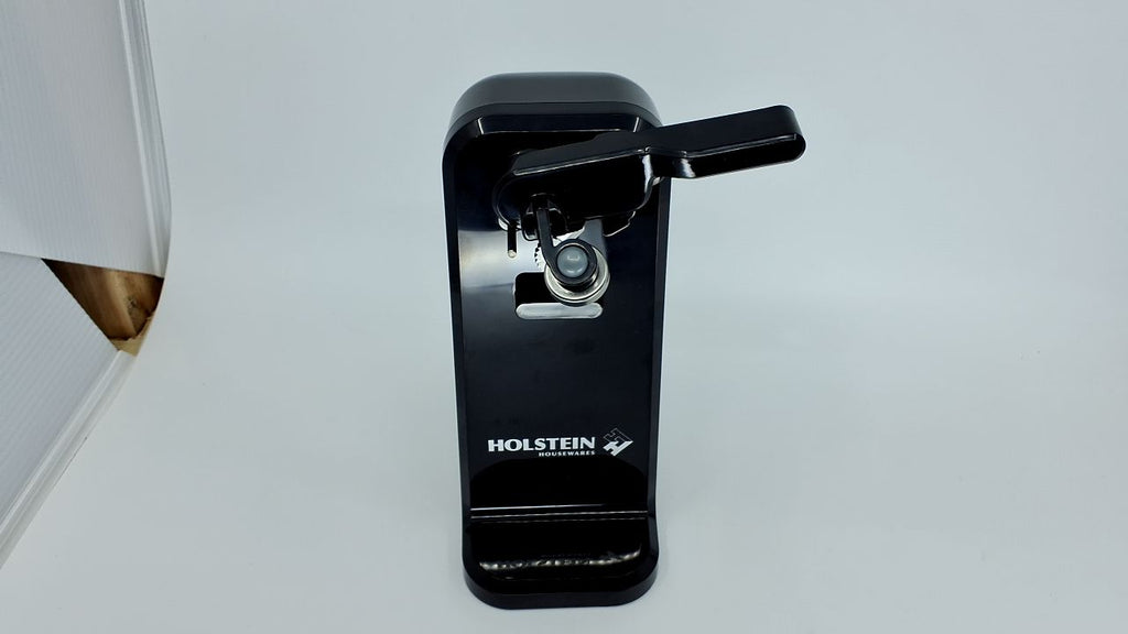 Holstein Housewares Electric Automatic Can Opener with Auto Shutoff, Push Down Lever to Easily Opens All Standard-Size and Pop-Top Cans, Black - Image 8