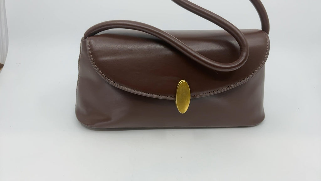 Retro Shoulder Bag for Women, Leather Small Tote Handbag Hobo Cute Clutch Shoulder Purse, Vantage Design - Image 6