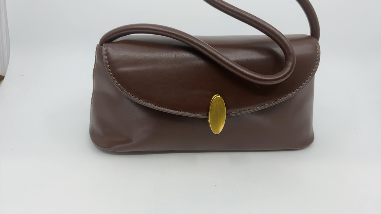 Retro Shoulder Bag for Women, Leather Small Tote Handbag Hobo Cute Clutch Shoulder Purse, Vantage Design - Image 6