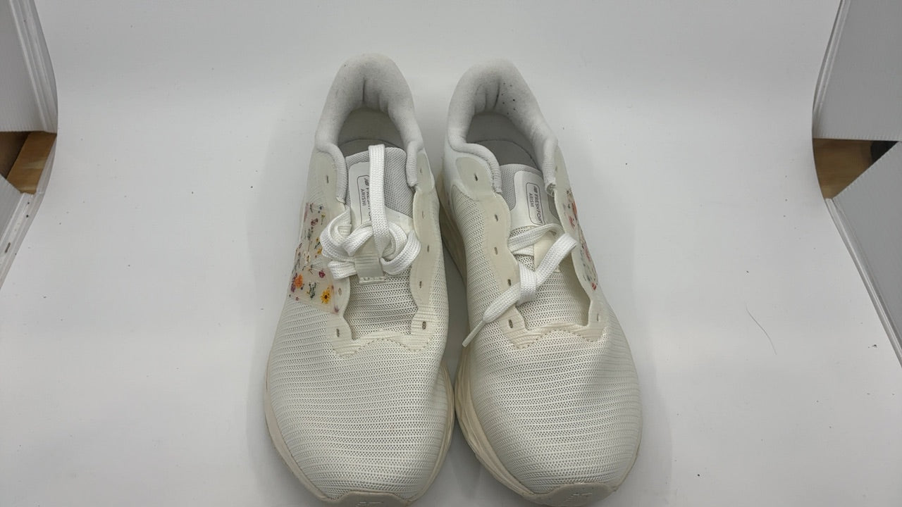 New Balance Women's Fresh Foam Arishi V4 Running Shoe, Sea Salt/Sea Salt/Rose Sugar, 11 - Image 6