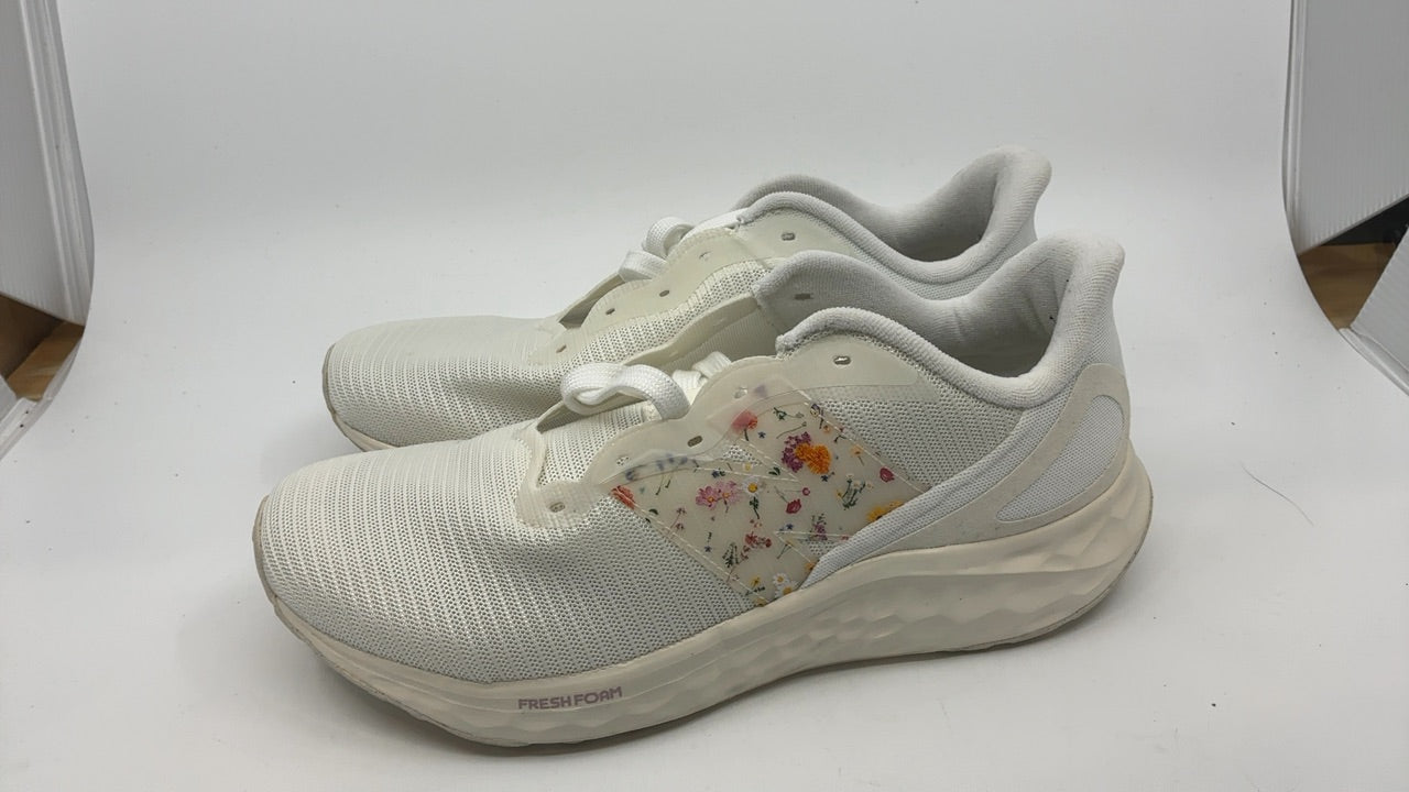 New Balance Women's Fresh Foam Arishi V4 Running Shoe, Sea Salt/Sea Salt/Rose Sugar, 11 - Image 7